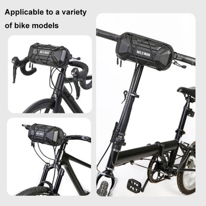WILD MAN XT17 2L Bicycle EVA Hard Shell Front Bag Outdoor Cycling Handlebar Bag, XT17