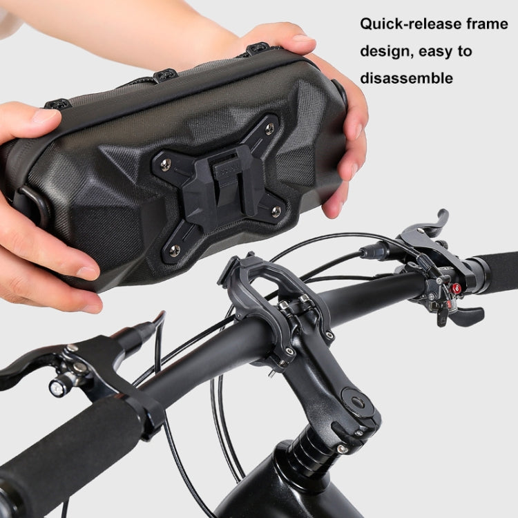 WILD MAN XT17 2L Bicycle EVA Hard Shell Front Bag Outdoor Cycling Handlebar Bag, XT17