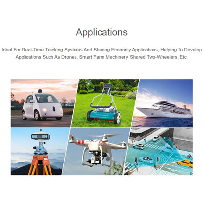 Waveshare For Raspberry Pi LC29H Series Dual-Band L1+L5 Positioning GPS Module, (AA) GPS HAT, (BS) GPS/RTK HAT, (DA) GPS/RTK HAT