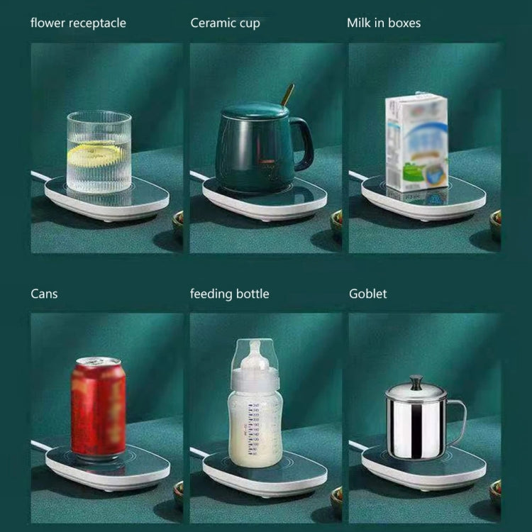 Constant Temperature Heating Smart Ceramic Coffee Cup Set