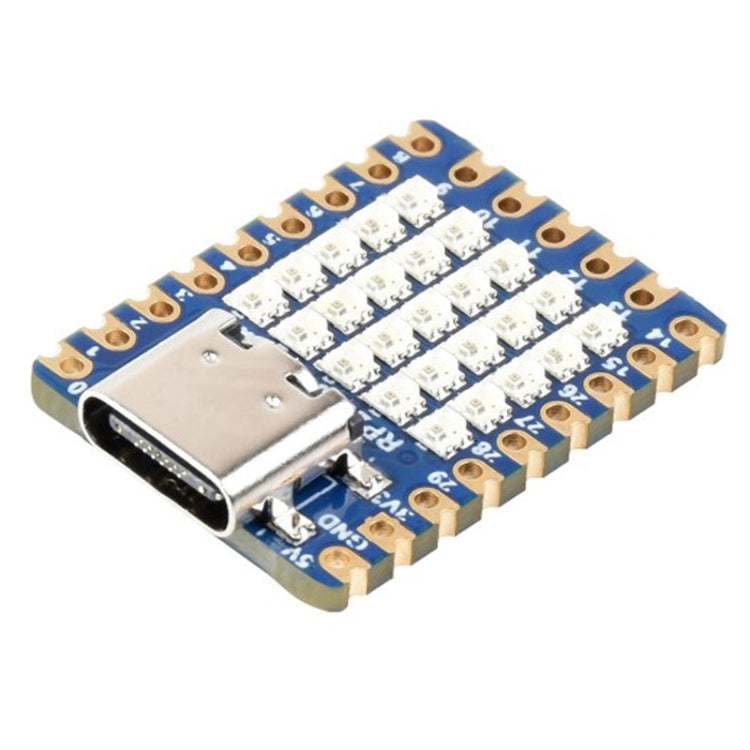Carte de développement Waveshare 24594 à matrice de LED RGB 5x5 avec processeur double cœur RP2040