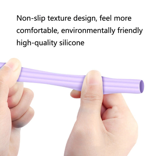 2 Sets 5 In 1 Stylus Silicone Protective Cover + Two-Color Pen Cap + 2 Nib Cases Set, For Apple Pencil 1 (Orange), For Apple Pencil 1 (Matcha Green), For Apple Pencil 1 (Pink), For Apple Pencil 1 (Black), For Apple Pencil 1 (Blue)����������������������...
