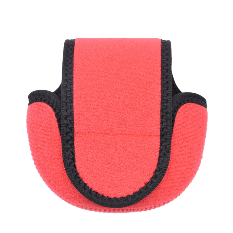 Water Drop-Shaped Fishing Wheel Protective Case Neoprene Fish Wheel Bag, Black, Red, Blue, Orange, Green