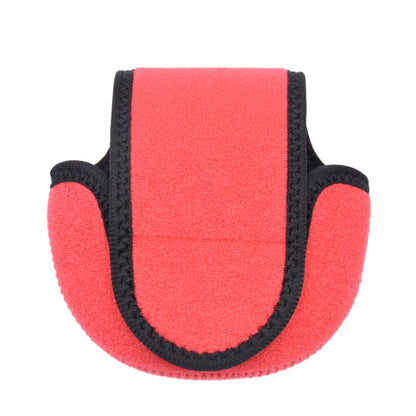 Water Drop-Shaped Fishing Wheel Protective Case Neoprene Fish Wheel Bag, Black, Red, Blue, Orange, Green