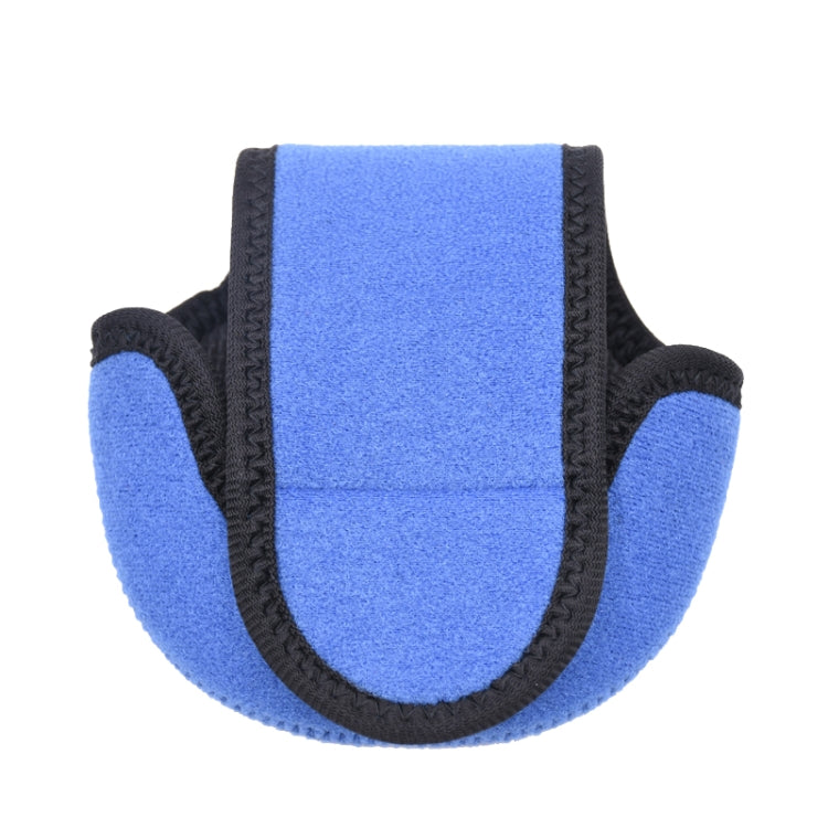 Water Drop-Shaped Fishing Wheel Protective Case Neoprene Fish Wheel Bag, Black, Red, Blue, Orange, Green