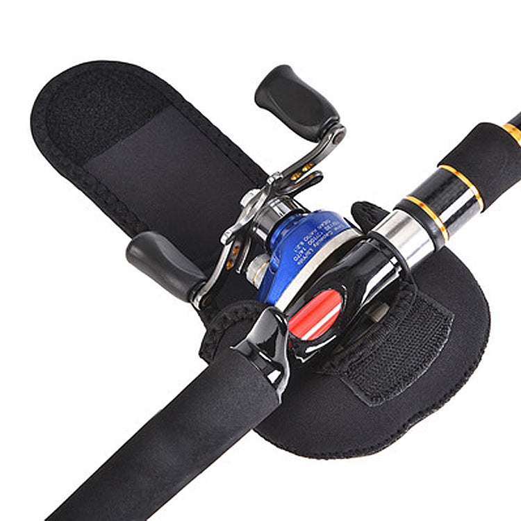 Water Drop-Shaped Fishing Wheel Protective Case Neoprene Fish Wheel Bag, Black, Red, Blue, Orange, Green