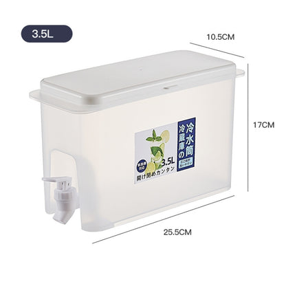 Household Cold Water Bottle With Faucet Refrigerator Fruit Teapot Summer Water Bucket