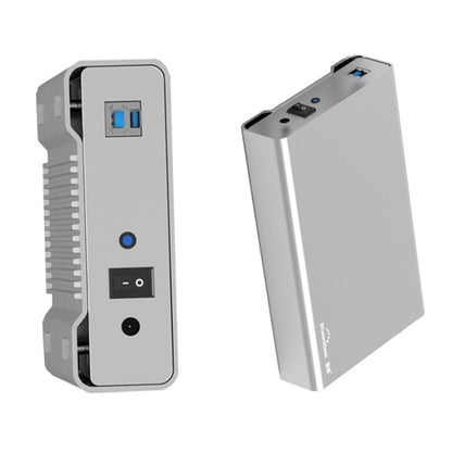 Blueendless U35Q 3.5 Inch Full Metal Mobile Hard Disk Box Type-C/Usb3.0 SATA Serial Desktop PC External Hard Disk Box, US Plug (USB 3.0 ), EU Plug (USB 3.0 ), UK Plug (USB 3.0 ), AU Plug (USB 3.0 ), US Plug (TYPE-C), EU Plug (TYPE-C), UK Plug (TYPE-C) ...