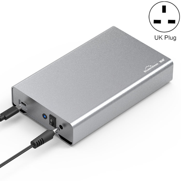 Blueendless U35Q 3.5 Inch Full Metal Mobile Hard Disk Box Type-C/Usb3.0 SATA Serial Desktop PC External Hard Disk Box, US Plug (USB 3.0 ), EU Plug (USB 3.0 ), UK Plug (USB 3.0 ), AU Plug (USB 3.0 ), US Plug (TYPE-C), EU Plug (TYPE-C), UK Plug (TYPE-C) ...