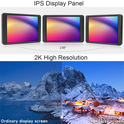 Écran tactile Waveshare 8 pouces 2K IPS 1536×2048 avec liaison optique et verre trempé, prise US, prise EU, prise UK