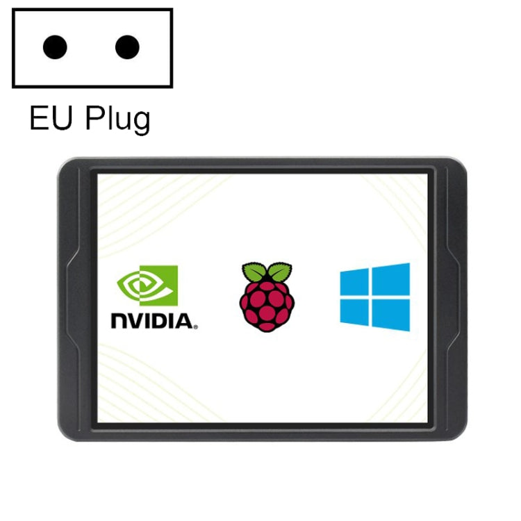 Écran tactile Waveshare 8 pouces 2K IPS 1536×2048 avec liaison optique et verre trempé, prise US, prise EU, prise UK