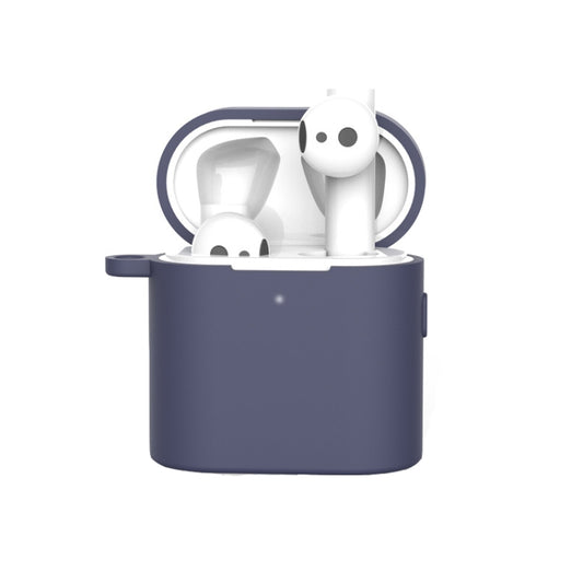 3 PCS For Xiaomi Air 3 in 1 Earphone Silicone Protective Case + Anti-lost Rope + Hook Set, Green, Purple, Pink, Black, Blue, Grey