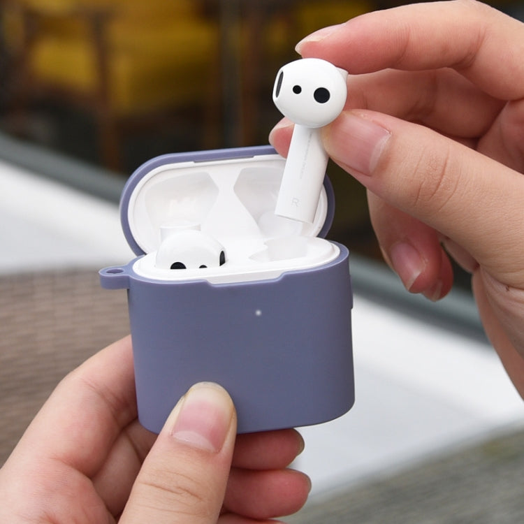 3 PCS For Xiaomi Air 3 in 1 Earphone Silicone Protective Case + Anti-lost Rope + Hook Set, Green, Purple, Pink, Black, Blue, Grey