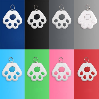 2 PCS HYC-09 Dog Paw Bluetooth Anti-Lost Device Pet Tracking Locator Keychain Smart Search Two-Way Alarm, Dog Paw Pink, Dog Paw Red, Dog Paw Dark Blue, Dog Paw Dark Gray, Dog Paw Black, Dog Paw White, Dog Paw Light Blue, Dog Paw Green