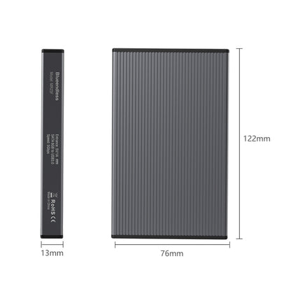 Blueendless 2.5 inch Mobile Hard Disk Box SATA Serial Port USB3.0 Free Tool SSD, Style:, MR23F -A Port, MR23F-C Port, MR23G -A Port, MR23G-C Port