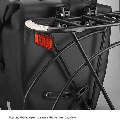 SAHOO 20L Bicycle Shelf Bag Long-Distance Cycling Pannier Bag, SAHOO 20L Bicycle Rear Seat Bag