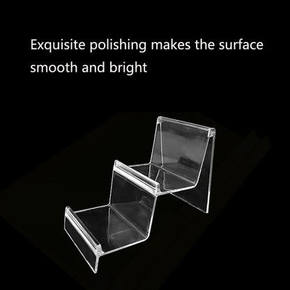10 PCS Thickened Transparent Wallet Holder Plastic Phone Mask Display Stand Counter Display Stand,Specification:, No. 3 1 Layer, No. 3 2 Layer, No. 3 3 Layer, No. 3 4 Layer, No. 4 1 Layer, No. 4 2 Layer, No. 4 3 Layer, No. 4 4 Layer