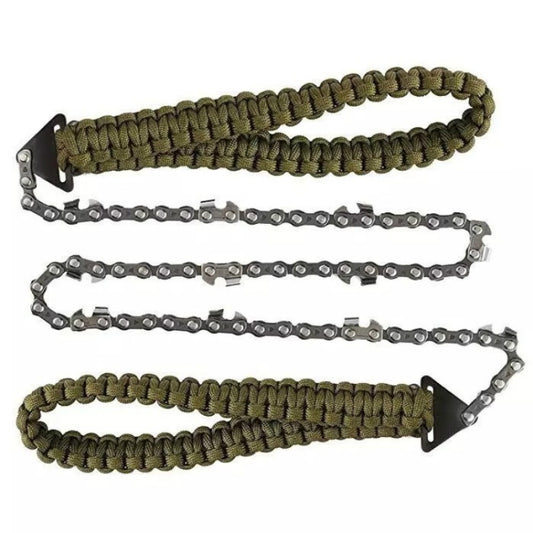 Outdoor Sports Hand Chainsaws Braided Umbrella Rope Camping Survival Pocket Saw, Umbrella Rope