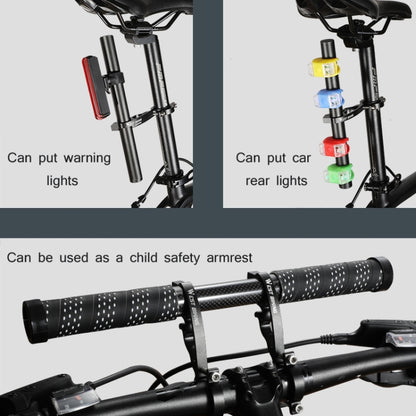 WEST BIKING YP0719246 Bicycle Light Code Table Extension Frame Specification:, Aluminum Alloy, Carbon Fiber