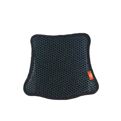 HOUZHI MTZT1010 Housse de Siège de Moto Respirante en Maille 3D Anti-Transpiration et Rafraîchissante, Isolation Solaire, Style:, Couche Simple S, Couche Simple XL, Double Couche S, Double Couche M, Double Couche L