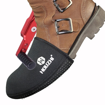 HOUZHI MTFJ1030 Motorrad-Schalthebel-Schuhüberzug, rutschfest, schmutzabweisend und wasserdicht, Größe M, L, XL