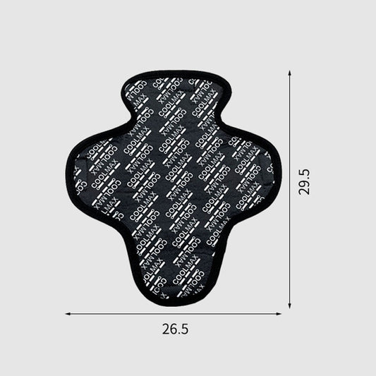 وسادة خوذة دراجة نارية قابلة للإزالة، مصنوعة من إسفنج ماص للعرق، سريعة الجفاف، قابلة للتهوية، MTTD1028، مقاس واحد