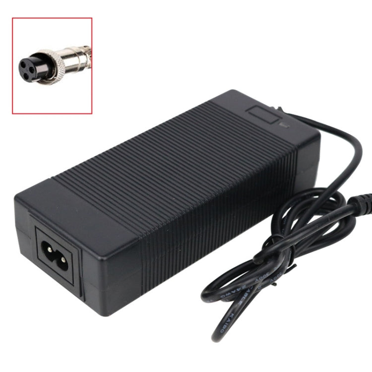 Chargeur de véhicule électrique 84 W 42 V/2 A avec contrôle intelligent de la température et dissipation de la chaleur, tête DC, tête 3 cœurs, tête Canon