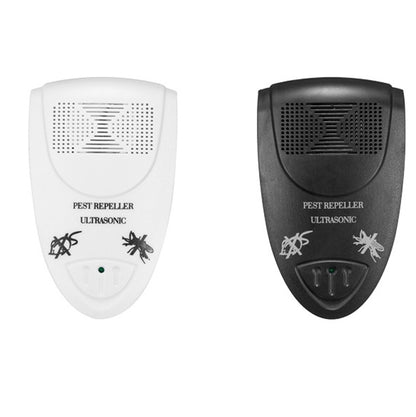 LI-3110 Répulsif anti-rongeurs ultrasonique électronique Répulsif intelligent anti-insectes pour la maison, Prise britannique (blanc), Prise américaine (blanc)