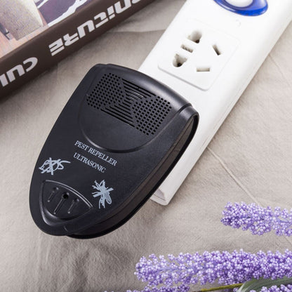 LI-3110 Répulsif anti-rongeurs ultrasonique électronique Répulsif intelligent anti-insectes pour la maison, Prise britannique (blanc), Prise américaine (blanc)