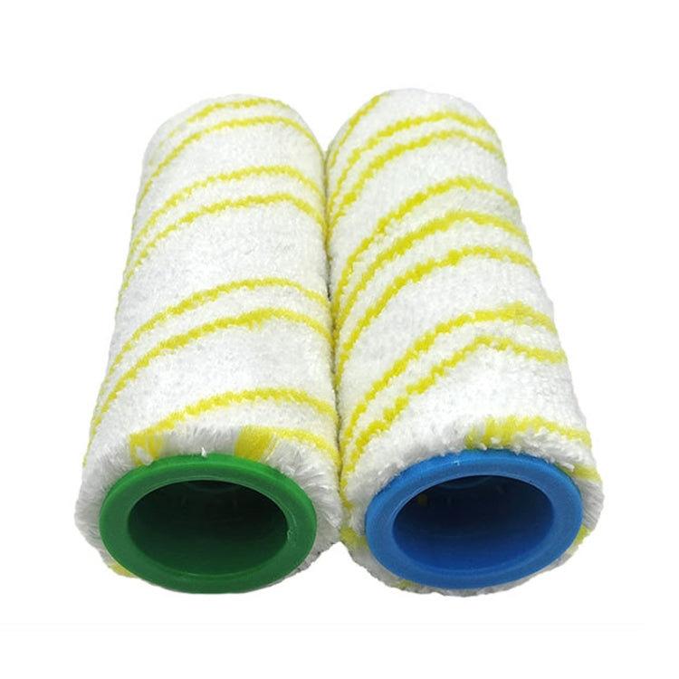 1 Pair HJ-PJ-0118 Washing Machine Accessories Cleaning Brush Roller Set For Ka/Rcher FC3D FC5