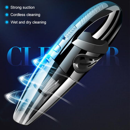 Wet And Dry Handheld High-Power Portable Car Vacuum Cleaner, R-6052C Vacuum Cleaner with USB Cable (Black), No-Wired Vacuum Cleaner, US Plug