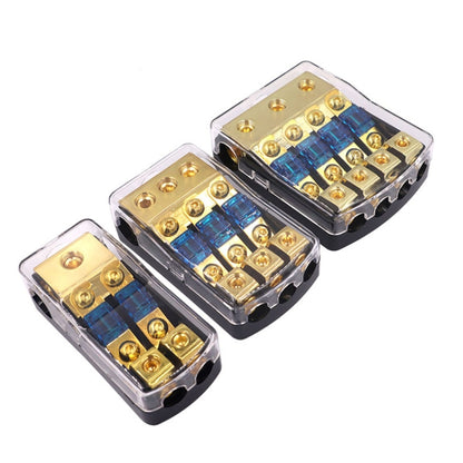 Car Audio Modification Fuse Holder Fuse Liner Fuse Splitter, 1 In 2 Out, 1 In 3 Out, 1 In 4 Out