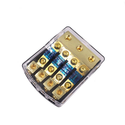 Car Audio Modification Fuse Holder Fuse Liner Fuse Splitter, 1 In 2 Out, 1 In 3 Out, 1 In 4 Out