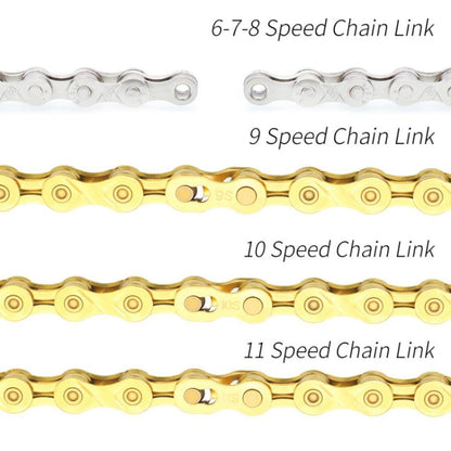 3 paires 6/7/8 vitesses (argent) Maillons rapides de chaîne de vélo de route/VTT ZH405, 3 paires 6/7/8 vitesses (argent), 3 paires 9 vitesses (argent), 3 paires 10 vitesses (argent), 3 paires 11 vitesses (argent), 3 paires 12 vitesses (argent)