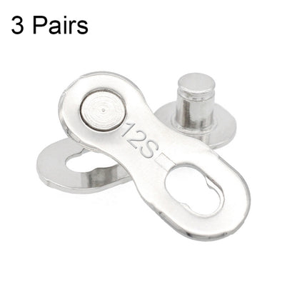 3 paires 6/7/8 vitesses (argent) Maillons rapides de chaîne de vélo de route/VTT ZH405, 3 paires 6/7/8 vitesses (argent), 3 paires 9 vitesses (argent), 3 paires 10 vitesses (argent), 3 paires 11 vitesses (argent), 3 paires 12 vitesses (argent)