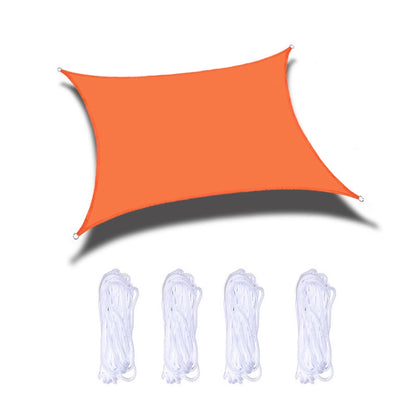 Outdoor Garden Sunshade Sail Waterproof Anti-UV Canopy, Size: 2m x 2.5m, 2m x 2.5m