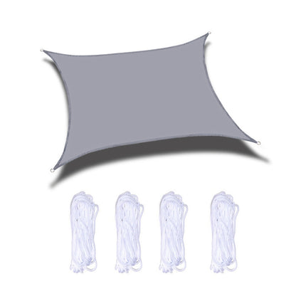 Voile d'ombrage de jardin extérieur imperméable anti-UV, Taille : 3m x 4m, 3m x 4m