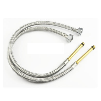 Weave Stainless Steel Flexible Plumbing Pipes Cold Hot Mixer Faucet Water Pipe Hoses High Pressure Inlet Pipe, 40cm 1.8cm Copper Rod, 50cm 1.8cm Copper Rod, 60cm 1.8cm Copper Rod, 70cm 1.8cm Copper Rod, 80cm 1.8cm Copper Rod, 100cm  1.8cm Copper Rod   ...