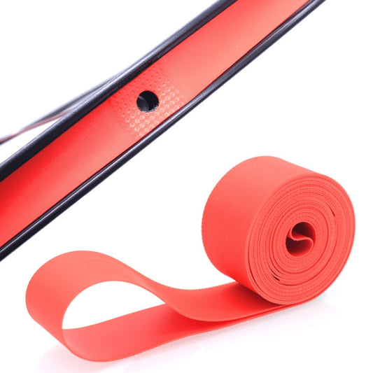 10 almohadillas antipinchazos para neumáticos de bicicleta de carretera y montaña, juego de ruedas de bicicleta, cinta de revestimiento de radios de PVC, rojo, amarillo
