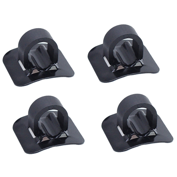 4 PCS Mountain Road Bicycle Hose Line Guide Adhesive Wire Seat Frame Cable Fixing C Buckle, Style:, Plastic Buckle, Aluminum Alloy Buckle