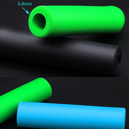 4 Paires VTT Vélo Pliant en Silicone Mousse Éponge Poignée Housse en Caoutchouc Amortisseur Anti-Dérapant Ensemble de Poignées, 408, 418