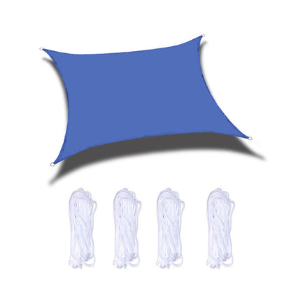 Voile d'ombrage de jardin extérieur étanche anti-UV, Taille : 2,5 m x 2,5 m, 2,5 m x 2,5 m