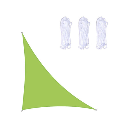 Voile d'ombrage triangulaire étanche aux UV pour jardin, Taille : 3 m x 3 m x 4,3 m, 3 m x 3 m x 4,3 m