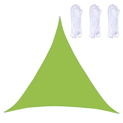 Voile d'ombrage triangulaire étanche anti-UV pour jardin, Taille : 3.6m x 3.6m x 3.6m, 3.6m x 3.6m x 3.6m