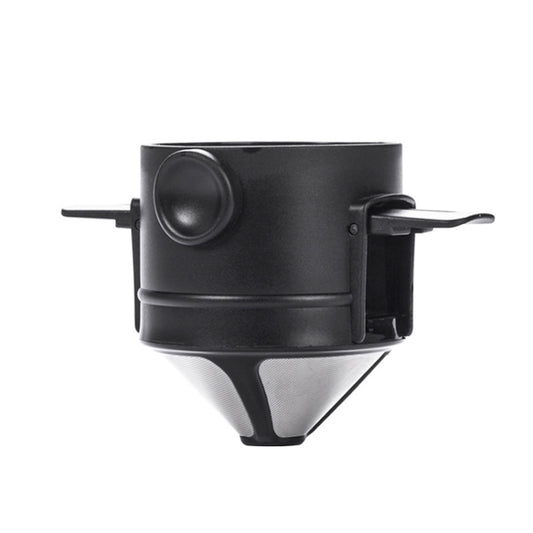 Filtre à café de voyage pliable double filtre pratique, filtre à café