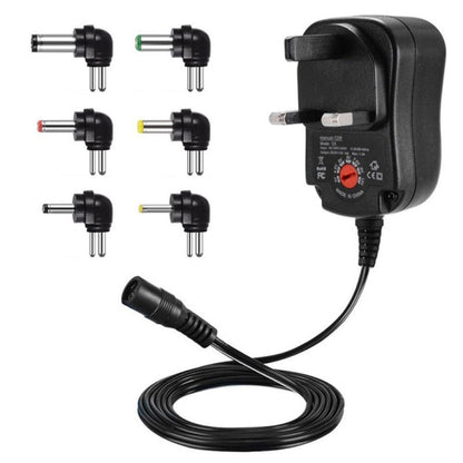 C5 3-12V 12W Adjustable Voltage Regulated Switch Power Supply Power Adapter Multifunction Charger With DC Tips, US Plug, UK Plug, EU Plug