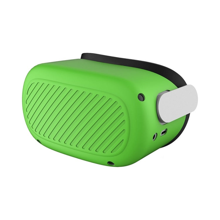 VR Glasses Silicone Waterproof Dust-Proof And Fall-Proof Protective Shell For Meta Quest, Black, White, Red, Luminous Green