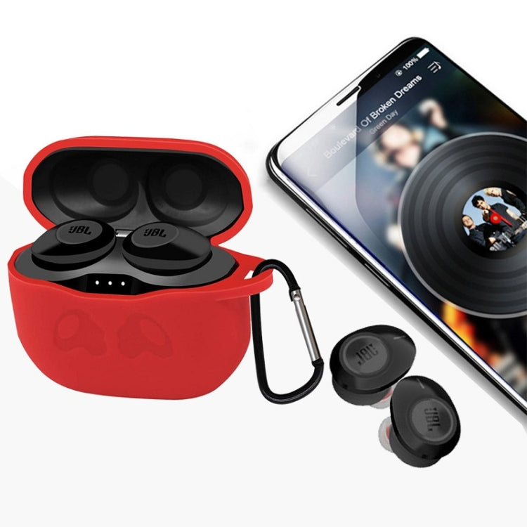 G23 Bluetooth Headset Silicone Protective Cover For JBL Tune T120TWS/T125TWS, Black, Red, Blue