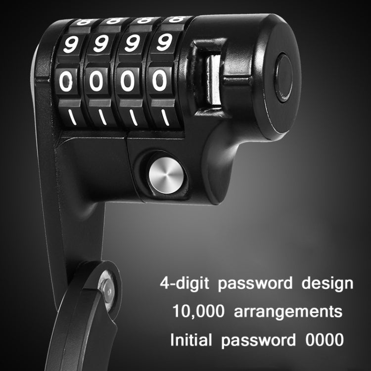 WEST BIKING Bicycle Folding Anti-Theft Code Lock Portable Chain Lock, WEST BIKING YP0705067