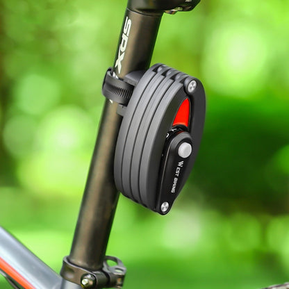 WEST BIKING Bicycle Folding Anti-Theft Code Lock Portable Chain Lock, WEST BIKING YP0705067